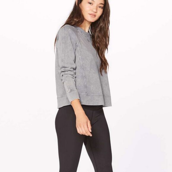 Lululemon Loop Back Crew in Magnum - Picture 7 of 10